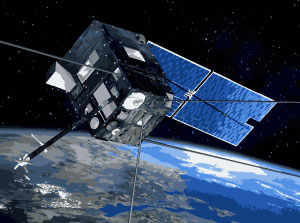 Satellite en orbite